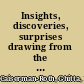Insights, discoveries, surprises drawing from the model /
