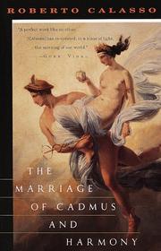 The marriage of Cadmus and Harmony /