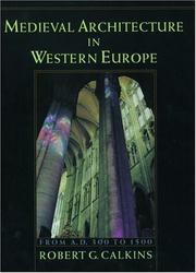 Medieval architecture in Western Europe : from A.D. 300 to 1500 /