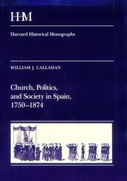 Church, politics, and society in Spain, 1750-1874 /