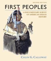 First peoples : a documentary survey of American Indian history /