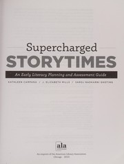 Supercharged storytimes : an early literacy planning and assessment guide /