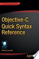 Objective-C quick syntax reference