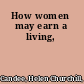 How women may earn a living,