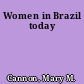 Women in Brazil today