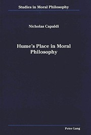 Hume's place in moral philosophy /