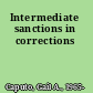 Intermediate sanctions in corrections