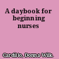 A daybook for beginning nurses
