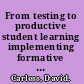 From testing to productive student learning implementing formative assessment in confucian-heritage settings /