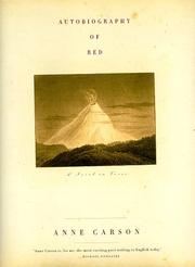 Autobiography of red : a novel in verse /