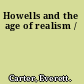 Howells and the age of realism /