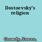 Dostoevsky's religion