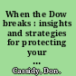 When the Dow breaks : insights and strategies for protecting your profits in a turbulent market /