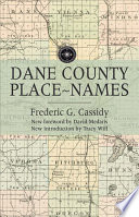 Dane County place-names