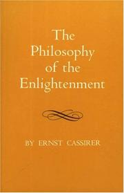 The philosophy of the enlightenment;