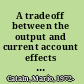 A tradeoff between the output and current account effects of pension reform