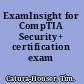 ExamInsight for CompTIA Security+ certification exam SY0-101