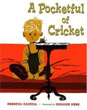 A pocketful of cricket /