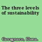 The three levels of sustainability