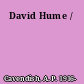 David Hume /