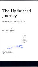 The unfinished journey : America since World War II /