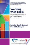 Working with Excel refreshing math skills for management /