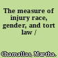 The measure of injury race, gender, and tort law /