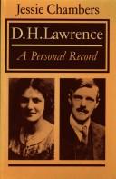 D.H. Lawrence : a personal record /