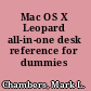 Mac OS X Leopard all-in-one desk reference for dummies /