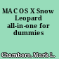 MAC OS X Snow Leopard all-in-one for dummies