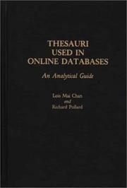 Thesauri used in online databases : an analytical guide /