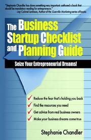 The business startup checklist and planning guide : seize your entrepreneurial dreams! /