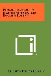 Personification in eighteenth-century English poetry /