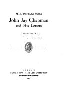 John Jay Chapman and his letters ...