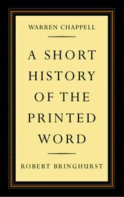 A short history of the printed word /