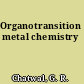 Organotransition metal chemistry