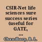 CSIR-Net life sciences sure success series (useful for GATE, UGC-NET, SLET, CSIR and other competitive exams) /