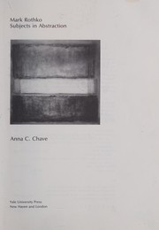 Mark Rothko : subjects in abstraction /