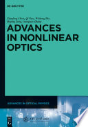 Advances in nonlinear optics /