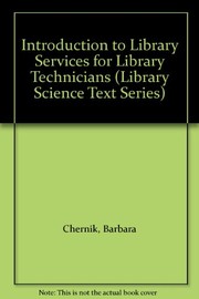 Introduction to library services for library technicians /