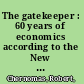 The gatekeeper : 60 years of economics according to the New York Times /
