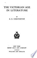 The Victorian Age in literature /