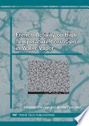 French activity on high temperature corrosion in water vapor /