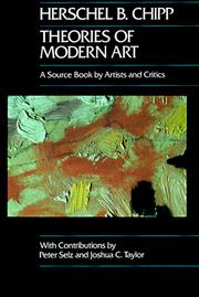 Theories of modern art : a source book by artists and critics /