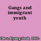 Gangs and immigrant youth