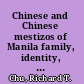 Chinese and Chinese mestizos of Manila family, identity, and culture, 1860s-1930s /