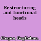 Restructuring and functional heads