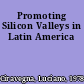 Promoting Silicon Valleys in Latin America