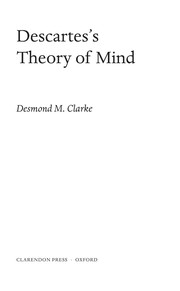 Descartes's theory of mind /