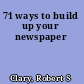 71 ways to build up your newspaper
